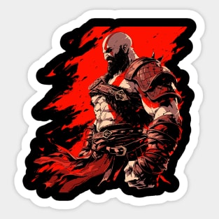 kratos Sticker